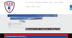 Desktop Screenshot of curlfairbanks.org